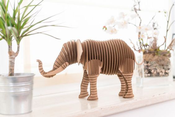 cardboard-elephant